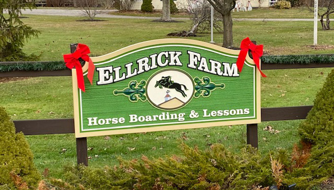 Ellrick Farm Is A Full-Care Horse Boarding Facility, Offering Riding Lessons For Beginning Riders And Advanced Equestrians